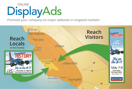 online display ads in San Luis Obispo, Paso Robles, Atascadero, Cambria