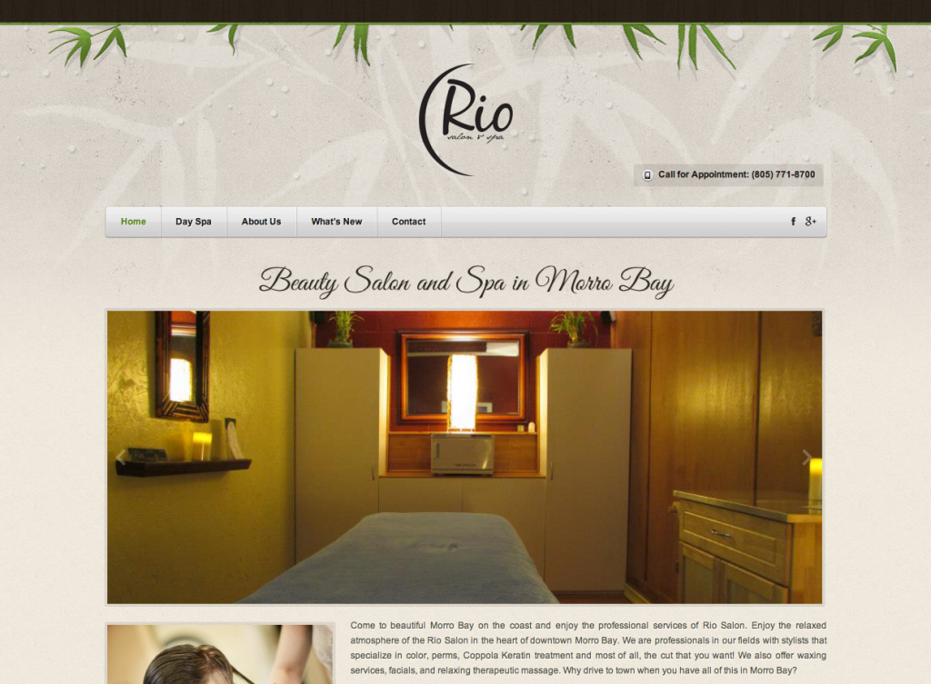 web design on the Central Coast