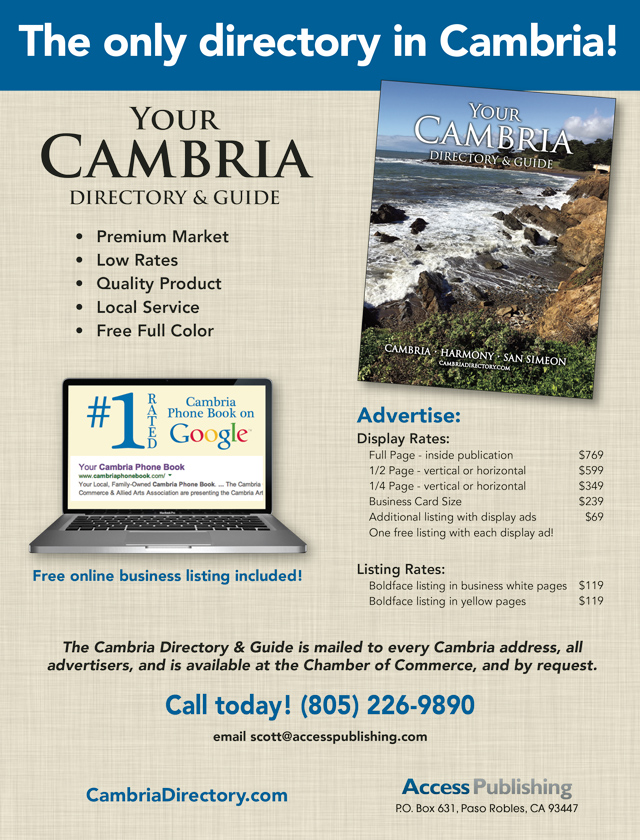 cambria directory advertising