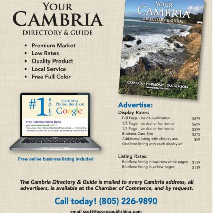 Businesses: Reach new customers in Cambria