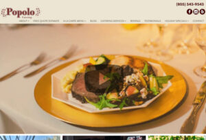 Paso Robles website design - Free Estimate Form